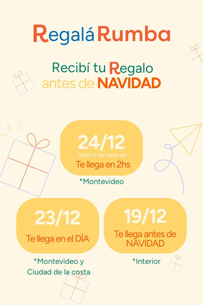 Asegurate tu regalo