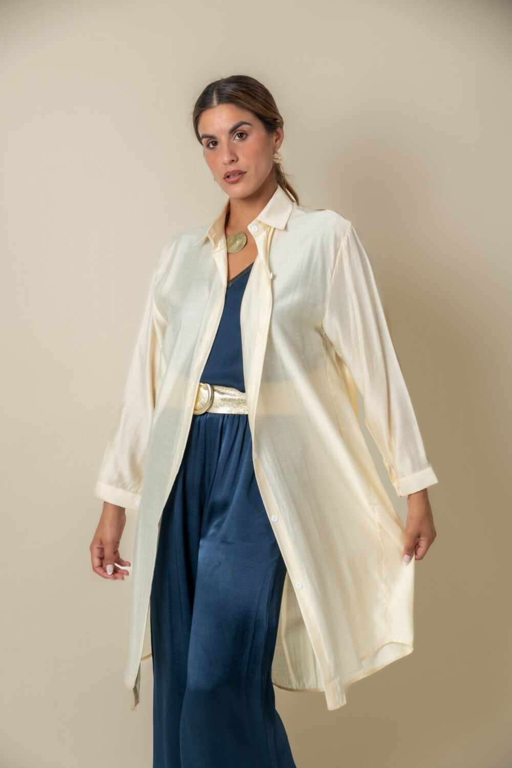 CAMISA VAINILLA Marfil