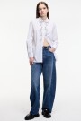 CAMISA APLIQUES Blanco