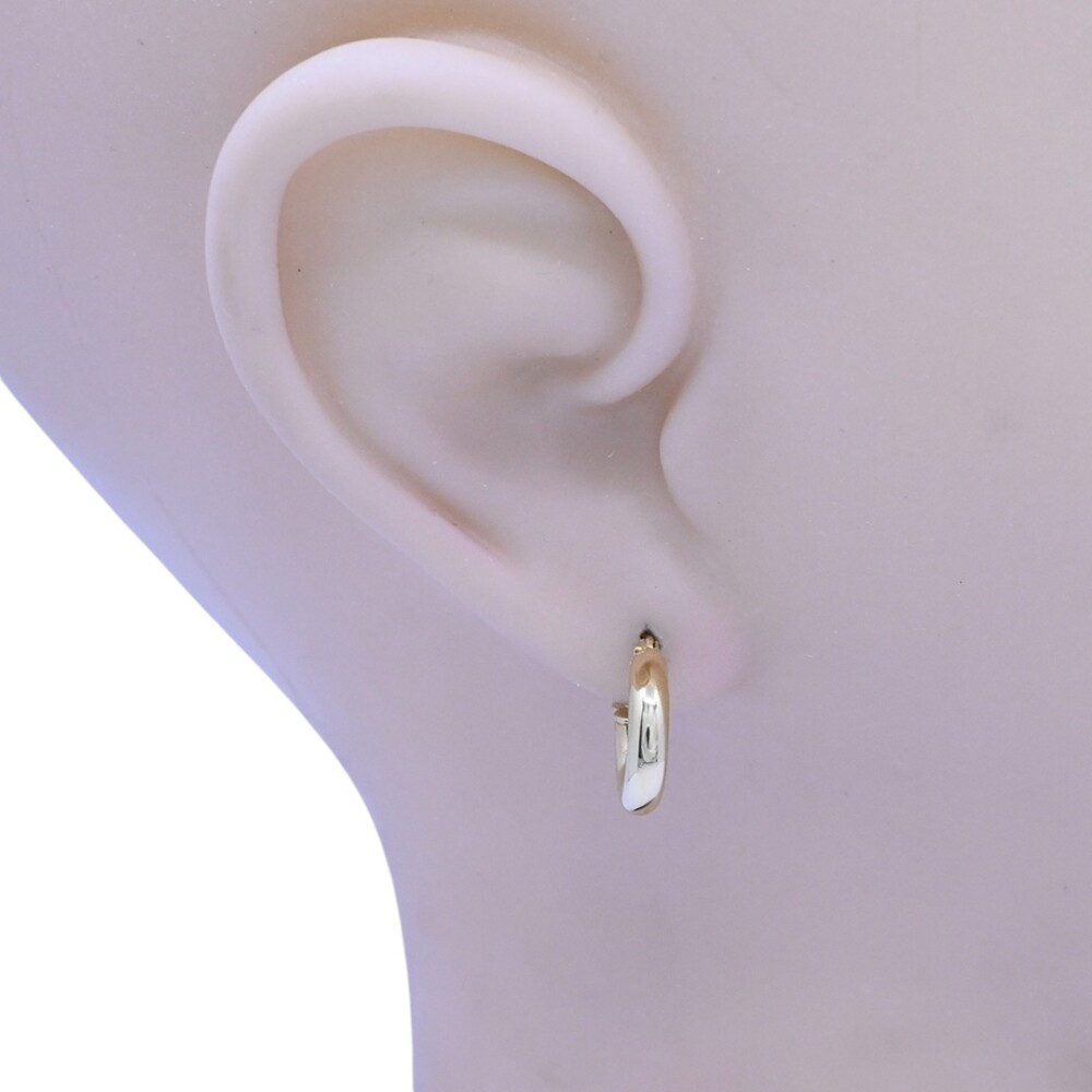 Aros oro 18 k bombé 12 mm. Aros oro 18 k bombé 12 mm.