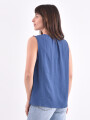 BLUSA BERTA AZUL PIEDRA