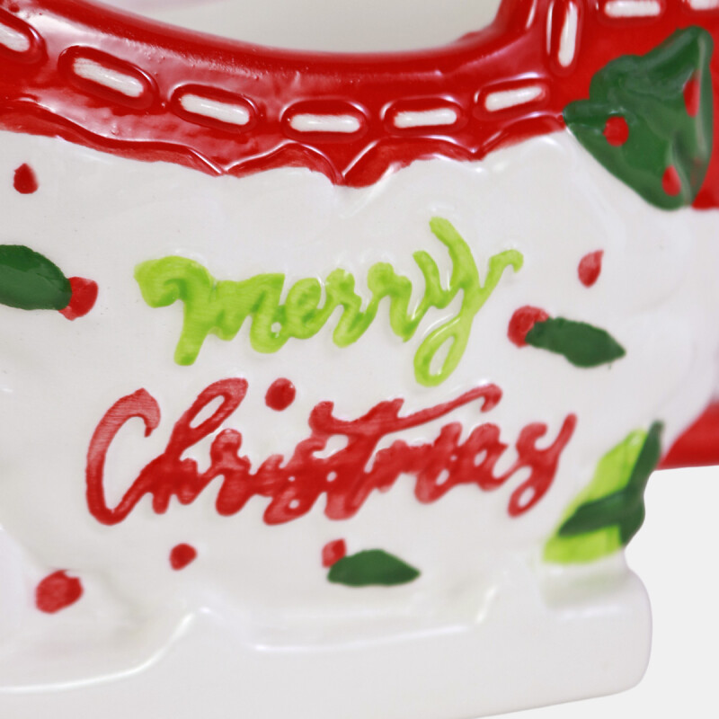 SALSERA CERAMICA MERRY CHRISTMAS 23.5X9.5CM Unica