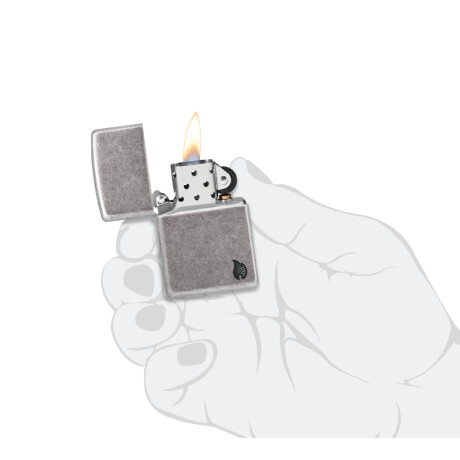 Encendedor Zippo Plata C/diseño 0