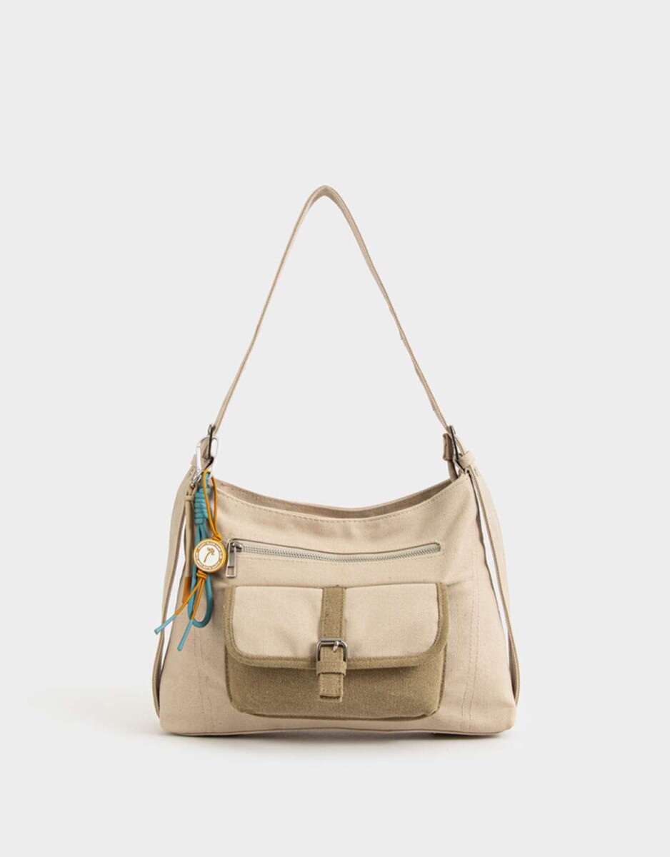 Carteras Grandes - Blanco Crudo 