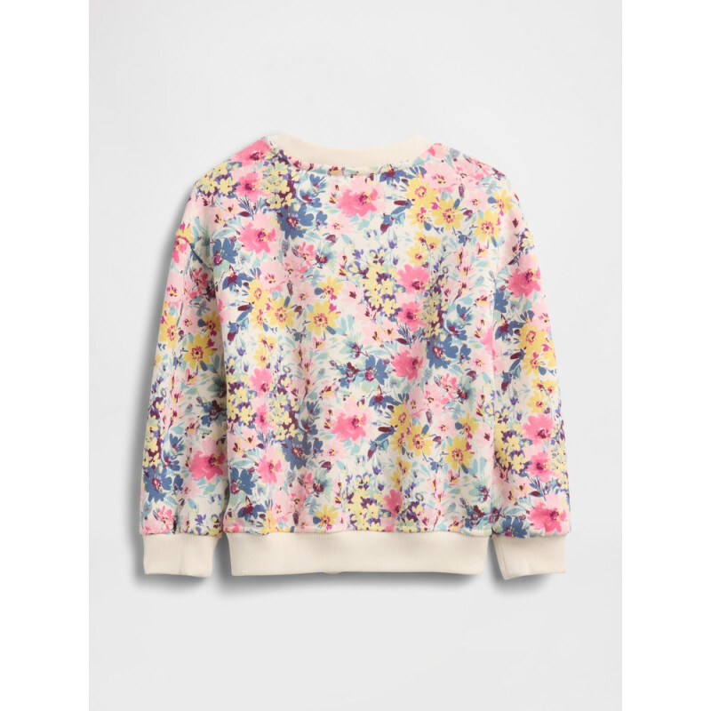 IE FRCH LOGO CREW IVORY FROST