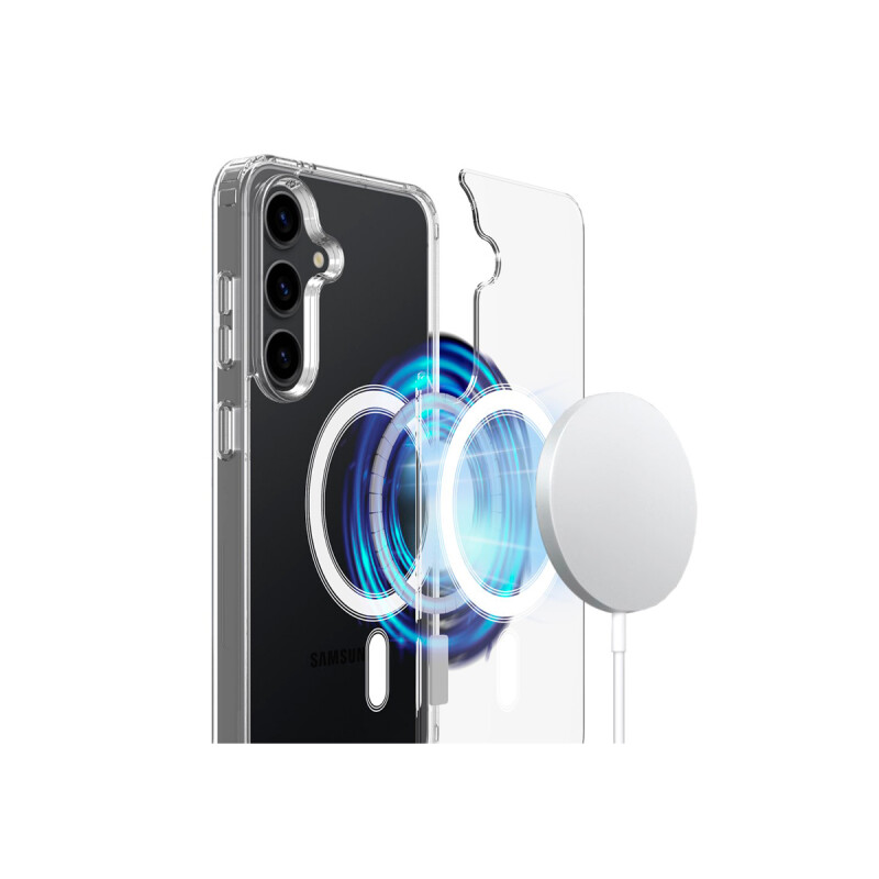 Protector para Samsung Galaxy S25 Plus transparente MagSafe Protector Para Samsung Galaxy S25 Plus Transparente Magsafe