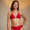 Top+bikini Twist Rojo