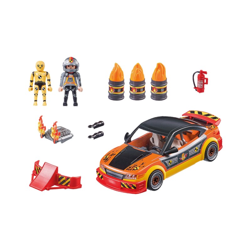 Juguete Playmobil Stunt Show auto de acrobacias Crashcar 60 piezas Juguete Playmobil Stunt Show auto de acrobacias Crashcar 60 piezas