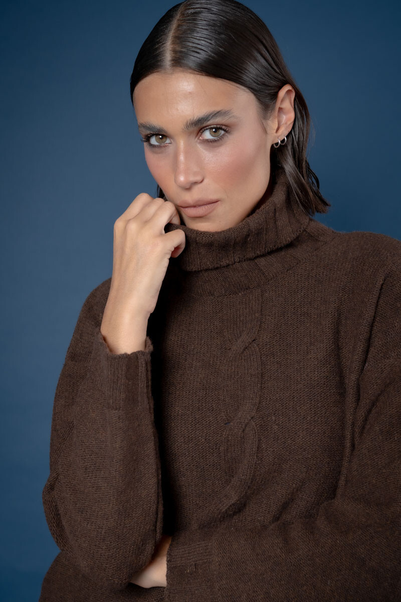 Buzo olivia Chocolate