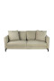 JOHNNY SOFA JOHNNY 180X90X92CM TELA BEIGE TAUPE