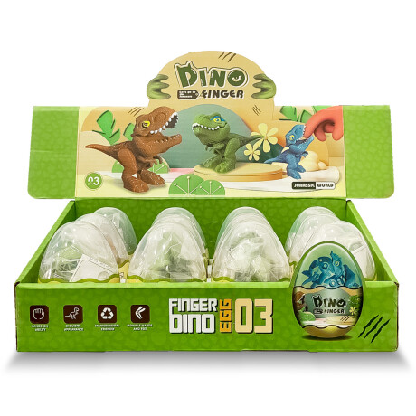 Set Cotillón N40 Sorpresitas Huevos Dinosaurios X12 Cot002033