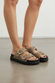 Sandalia Bella Beige
