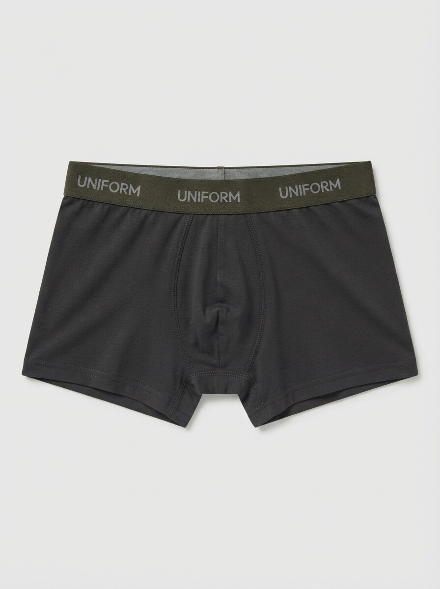 Boxer New Gino 27 - Militar/Grafito 