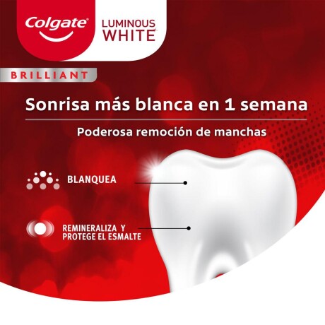 Pasta Dental Colgate Luminous White Brilliant 140 G Pasta Dental Colgate Luminous White Brilliant 140 G