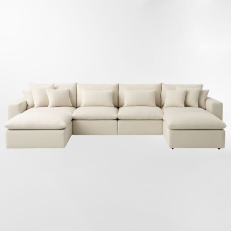 Sofá modular WELL BEIGE - 4 CUERPOS