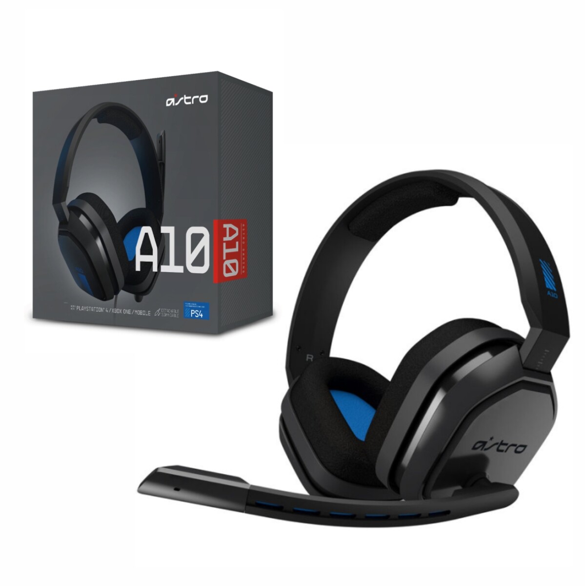 Audifono Gamer Astro A10 PS4 Azul - 001 