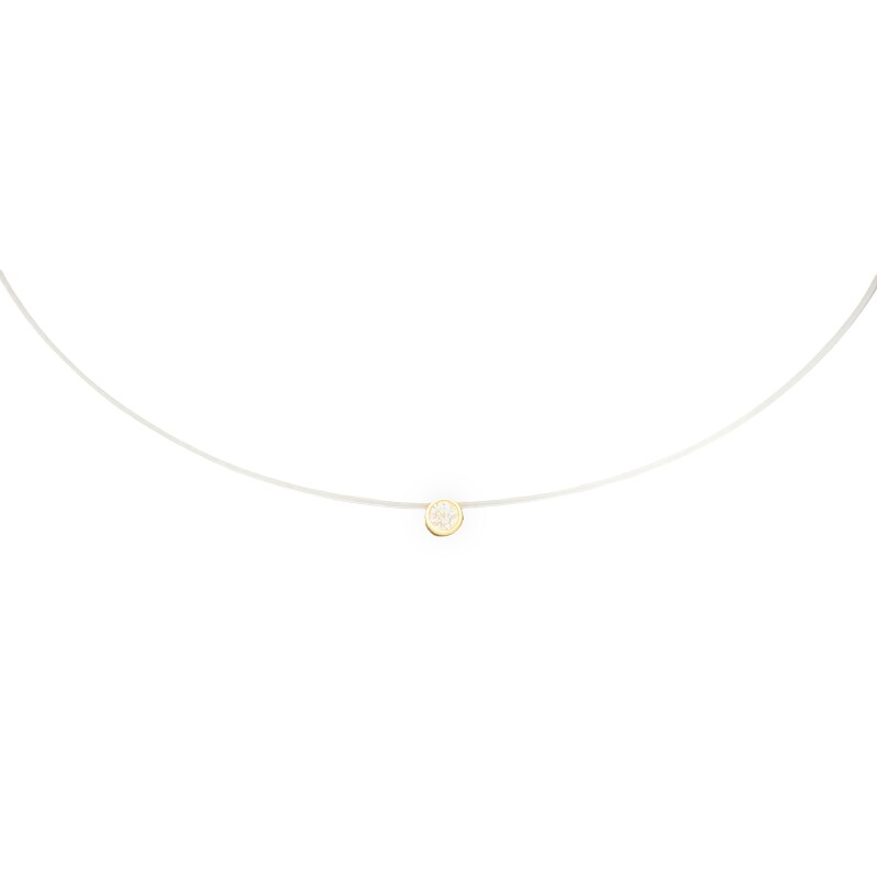 Conjunto Punto de Luz-Oro bajo-Piedra Zirconia-CJ8050 Conpiedra