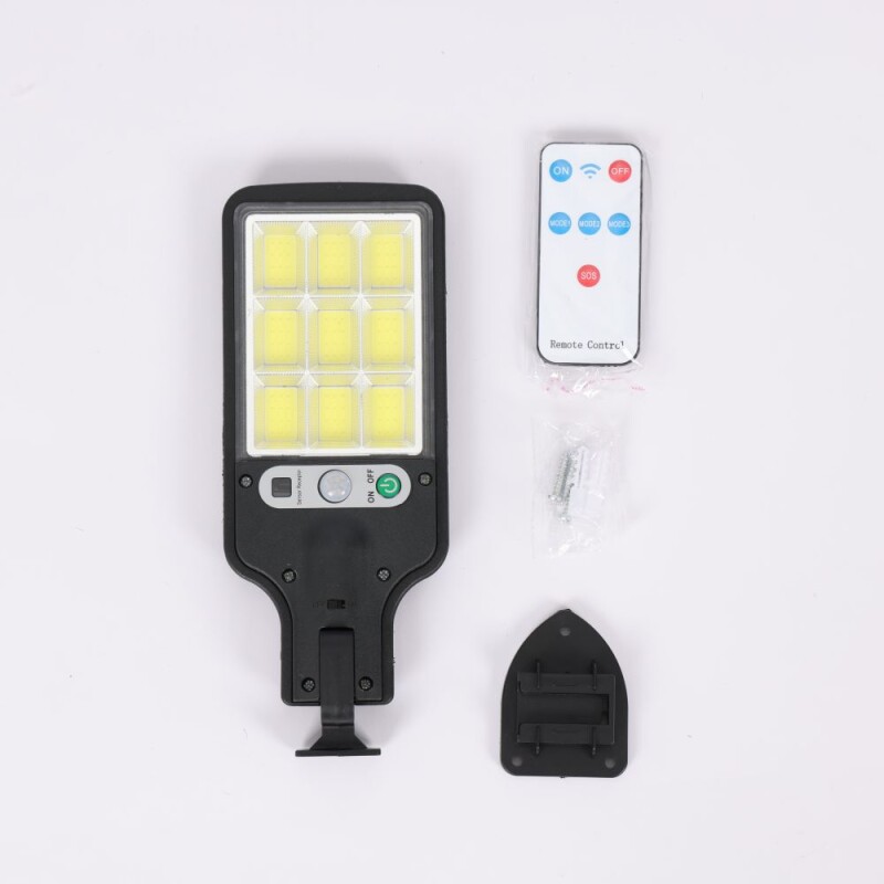 Lámpara Farol Led De Pared 6164 Carga Solar Con Sensor Y Control Remoto Lámpara Farol Led De Pared 6164 Carga Solar Con Sensor Y Control Remoto