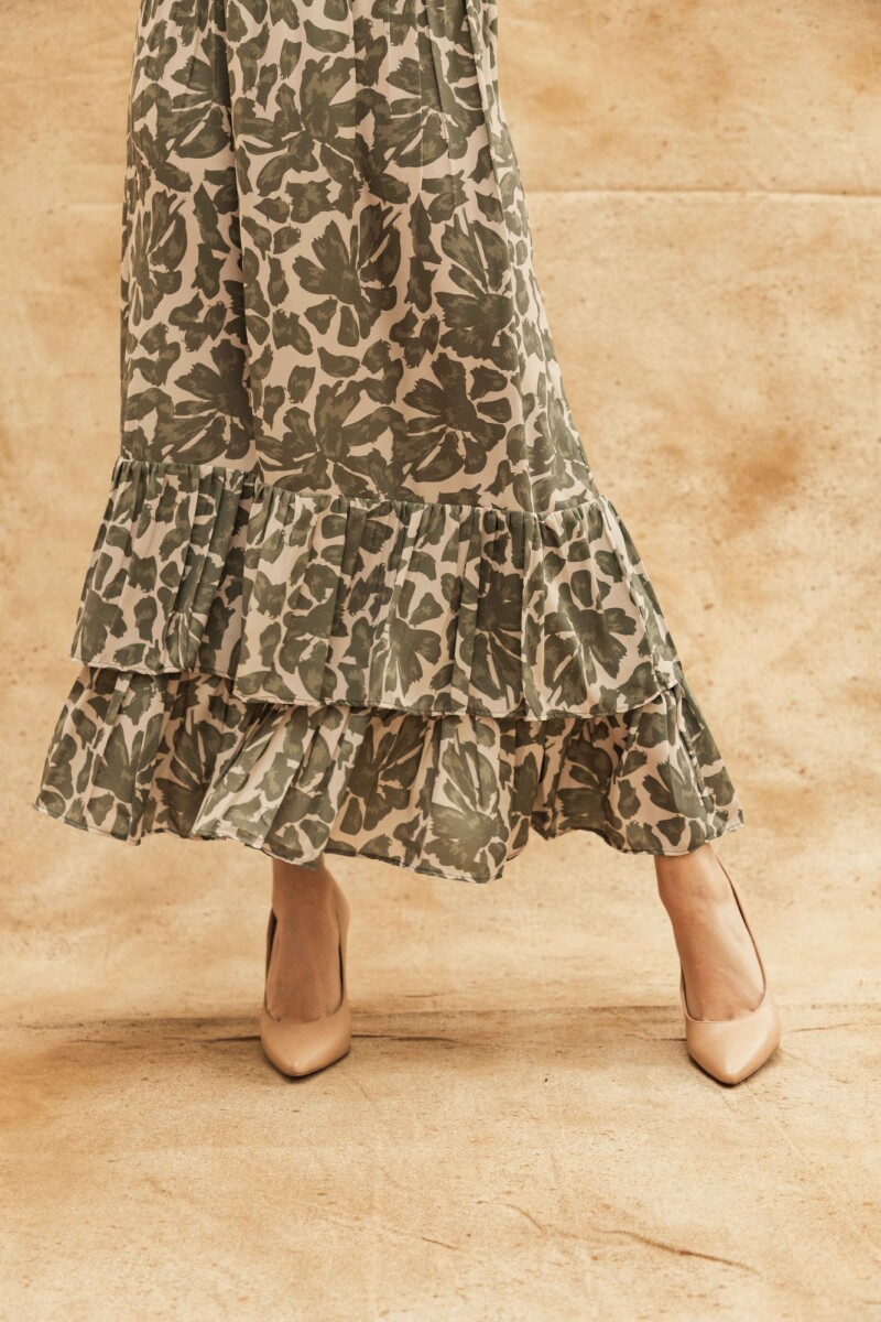 VESTIDO VALENTINA MAXI GREEN NEUTRAL PAISLEY VESTIDO VALENTINA MAXI GREEN NEUTRAL PAISLEY