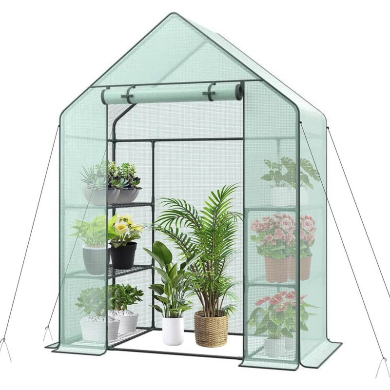 Invernadero Ecodrop con Estantes 145x73x190cm Invernadero Ecodrop con Estantes 145x73x190cm