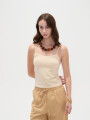 Musculosa Aix Beige Claro