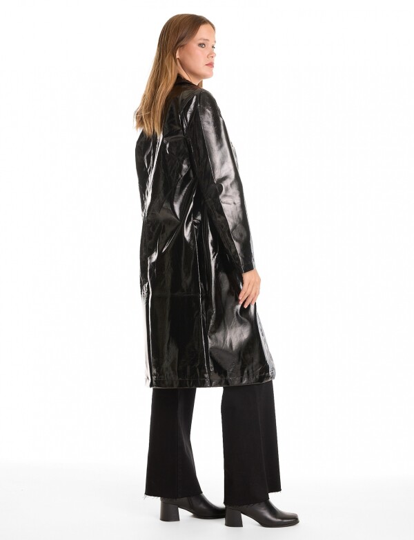 Chaqueta Charol NEGRO