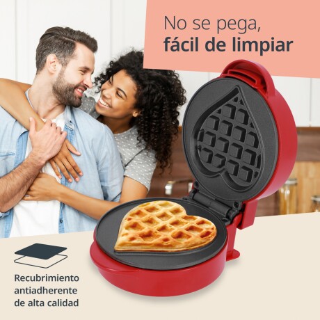 Waflera Corazón Mini Roja ADE Waflera Corazón Mini Roja ADE