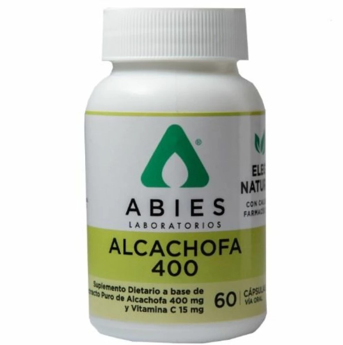 Alcachofa 400mg Abies 60 Cápsulas 