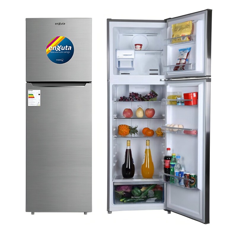 Heladera No Frost Enxuta Renx275 Acero Inoxidable Con Freezer 248 Lt 220v - 240v Heladera No Frost Enxuta Renx275 Acero Inoxidable Con Freezer 248 Lt 220v - 240v