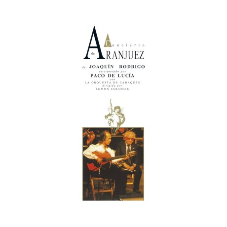 Paco De Lucia:concierto De Aranjuez - Vinilo Paco De Lucia:concierto De Aranjuez - Vinilo