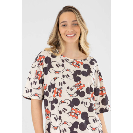 Mickey club dress Crema