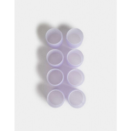 Set De Ruleros Violeta Lila