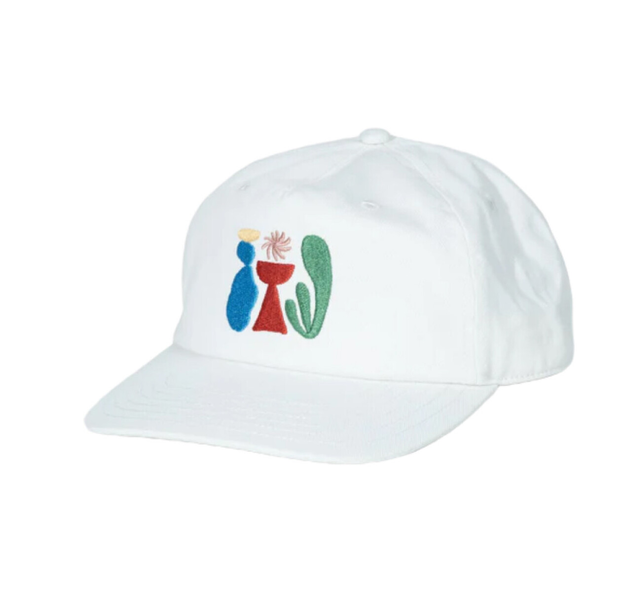 Gorro Rhythm Garden Cap - Blanco Estampado 