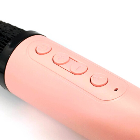 Set Micrófono Parlante Karaoke + Reloj Smartwatch Rosa