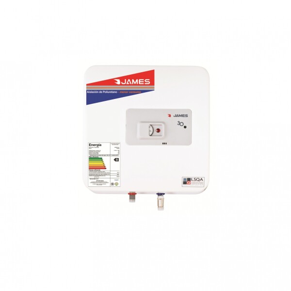 Calefon James 30L Con Tanque De Acero Prisma Calefon James 30L Con Tanque De Acero Prisma