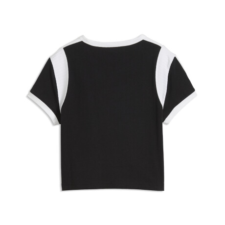 Graphic Ringer Baby Tee 63662101 Negro