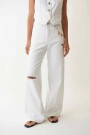 JEAN RELAXED WHITE Blanco