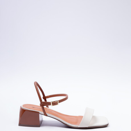 SANDALIA DIAGONALE Crudo