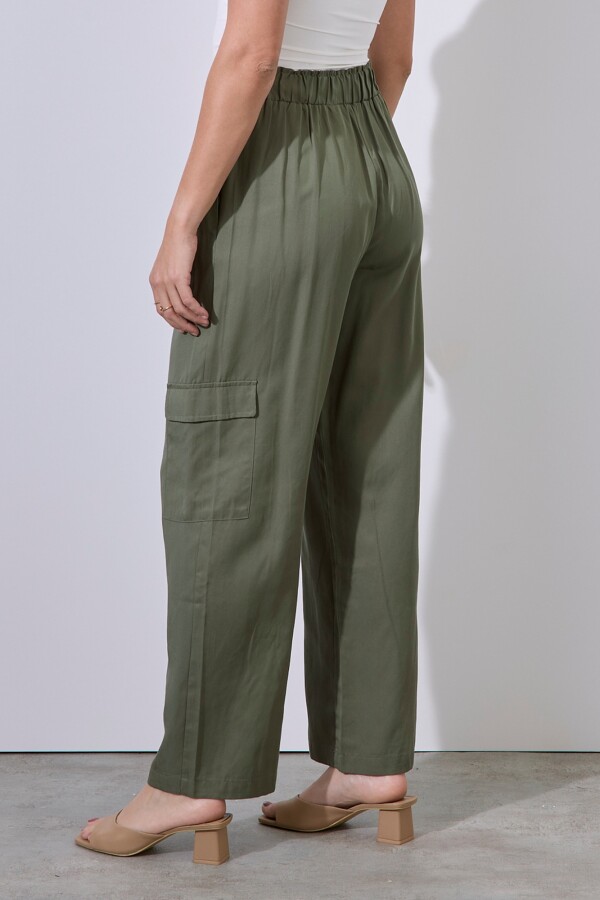 Pantalon Cargo OLIVA