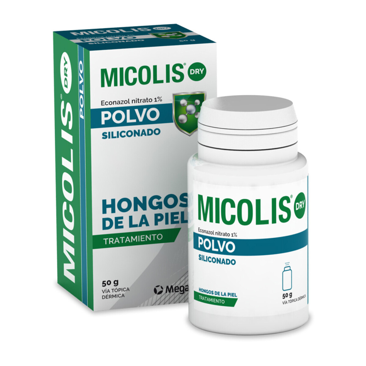 Micolis tratamiento para hongos - Polvo siliconado 50g 