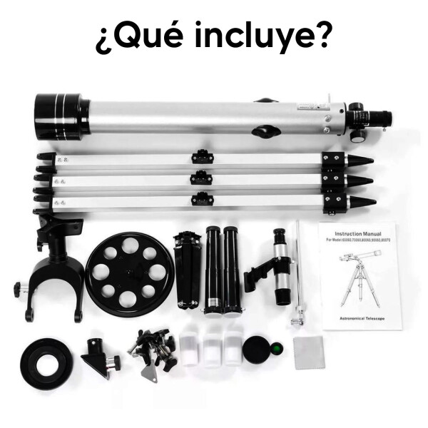 Telescopio Astronómico Profesional F70060 + Trípode TELESCOPIO F70060 VAR1228 525X
