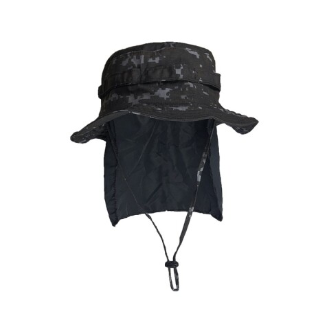 Sombrero Capelina de pescador con cubre nuca Protección UV50+ - Fox Boy Choque Digital