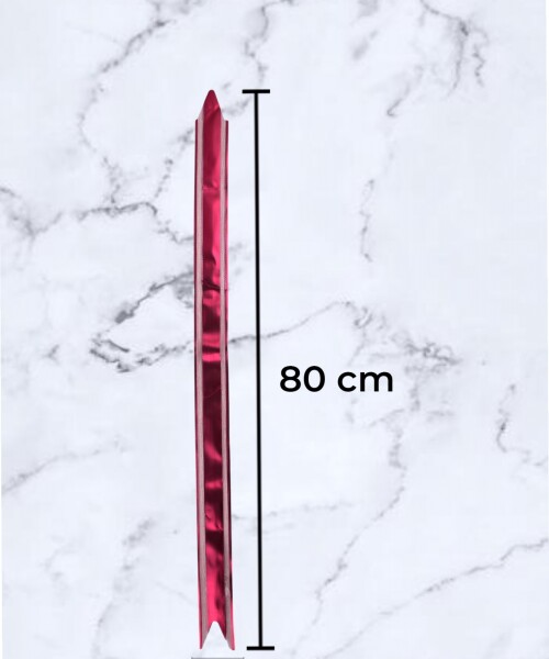 Moño magico grande 5,5 cm x 70 cm BORDEAUX