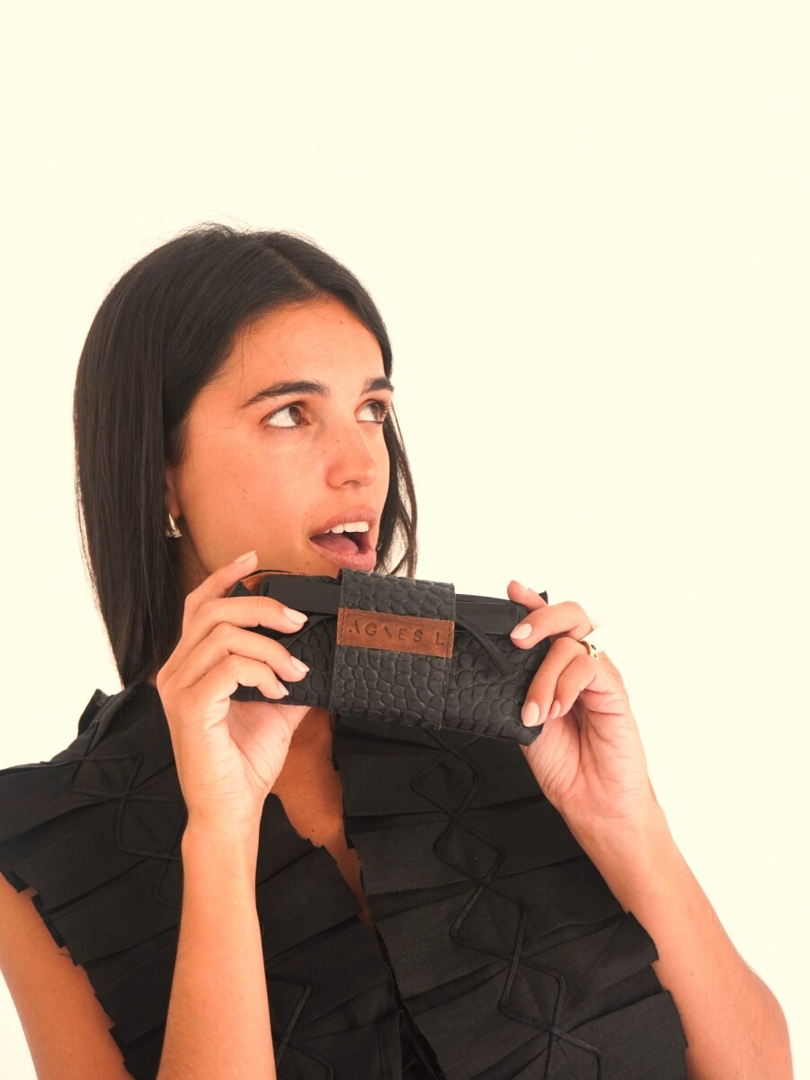 Estuche Lentes Crocco - Azul 