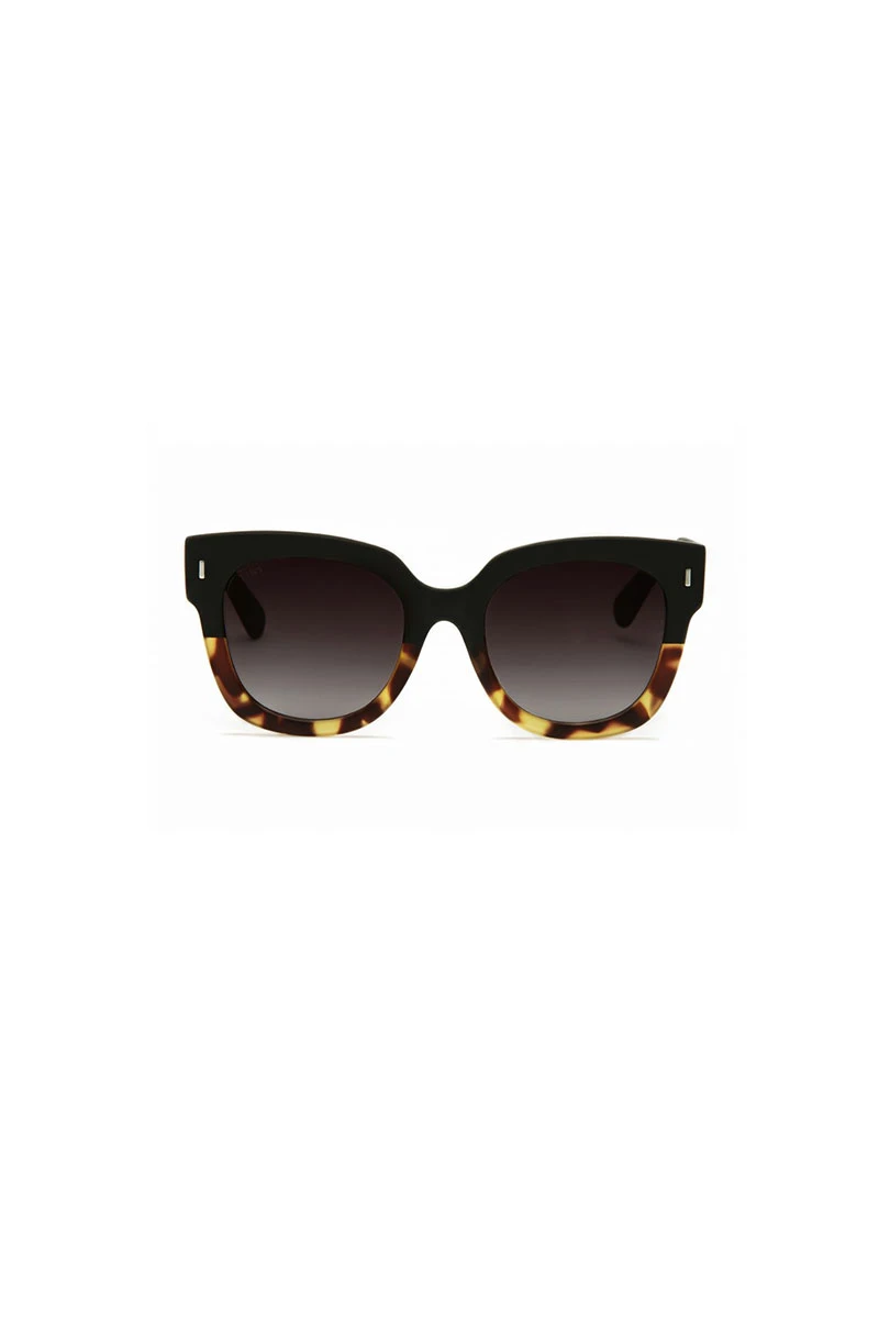 Lentes Tiwi Kerr Bicolor Tortoise/black With Black Gradient Lesnses