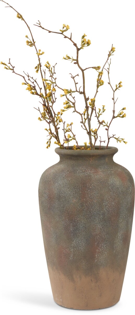 Jarrón TOMMY Ø26xA44cm gris/marrón 