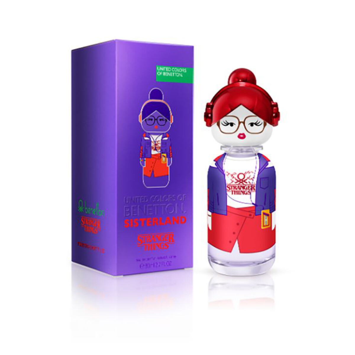 Perfume Benetton Sisterland Stranger Things Edición Limitada EDP 80ml 