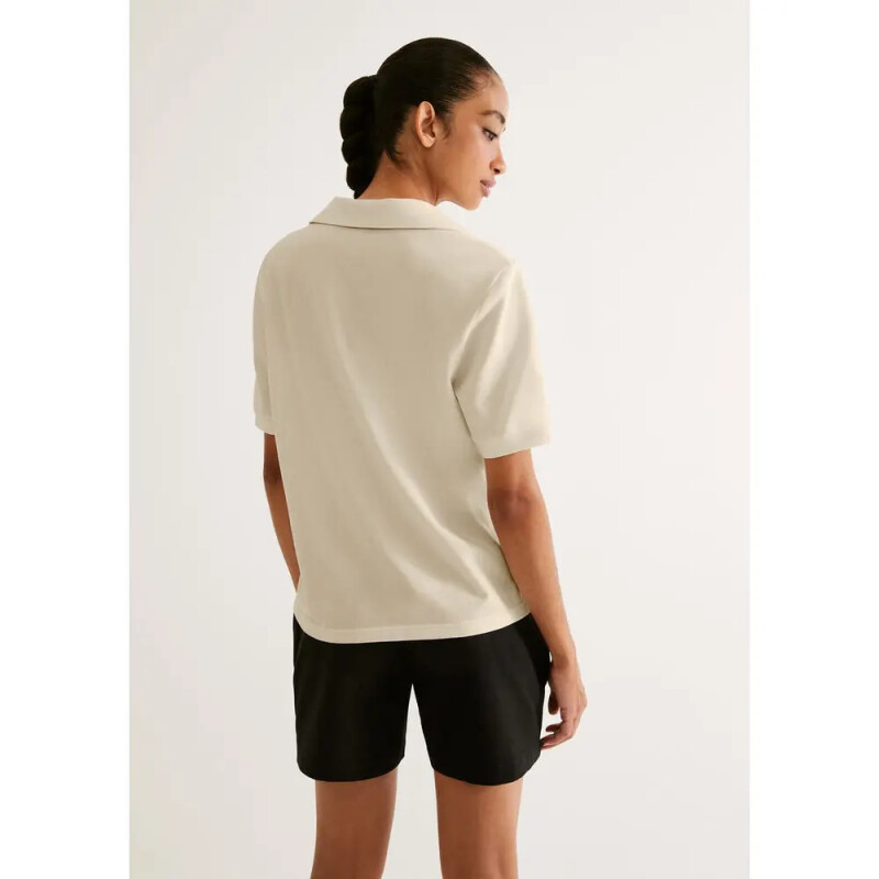 CAMISA POLO MM FEM AMARELO CLARO