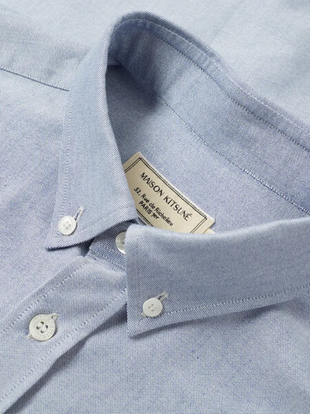 Camisa de algodón, Oxford Negro
