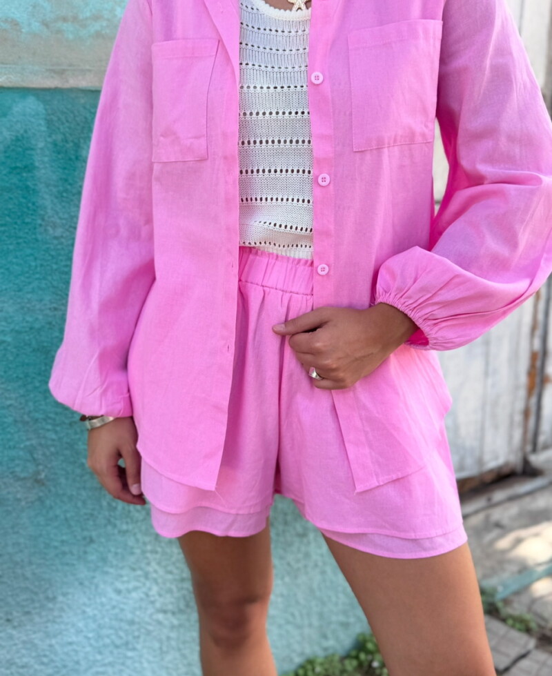 Conjunto Serena rosa